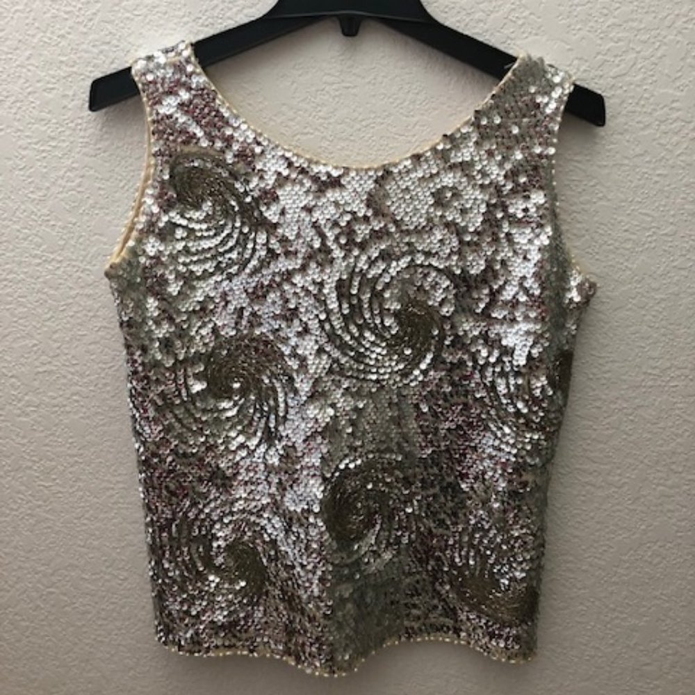 Sequin Tank Top